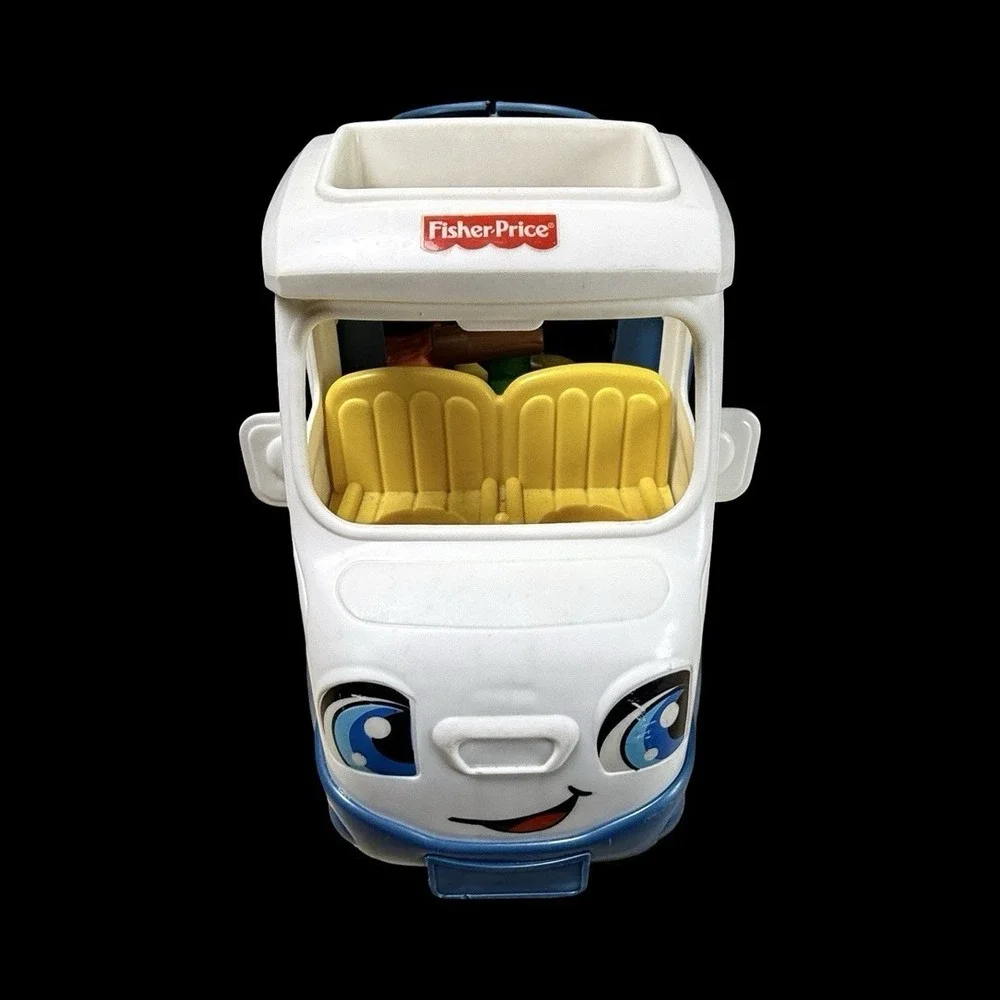 Fisher Price Little People Camping Camper Van RV Works INCOMPLETE‎